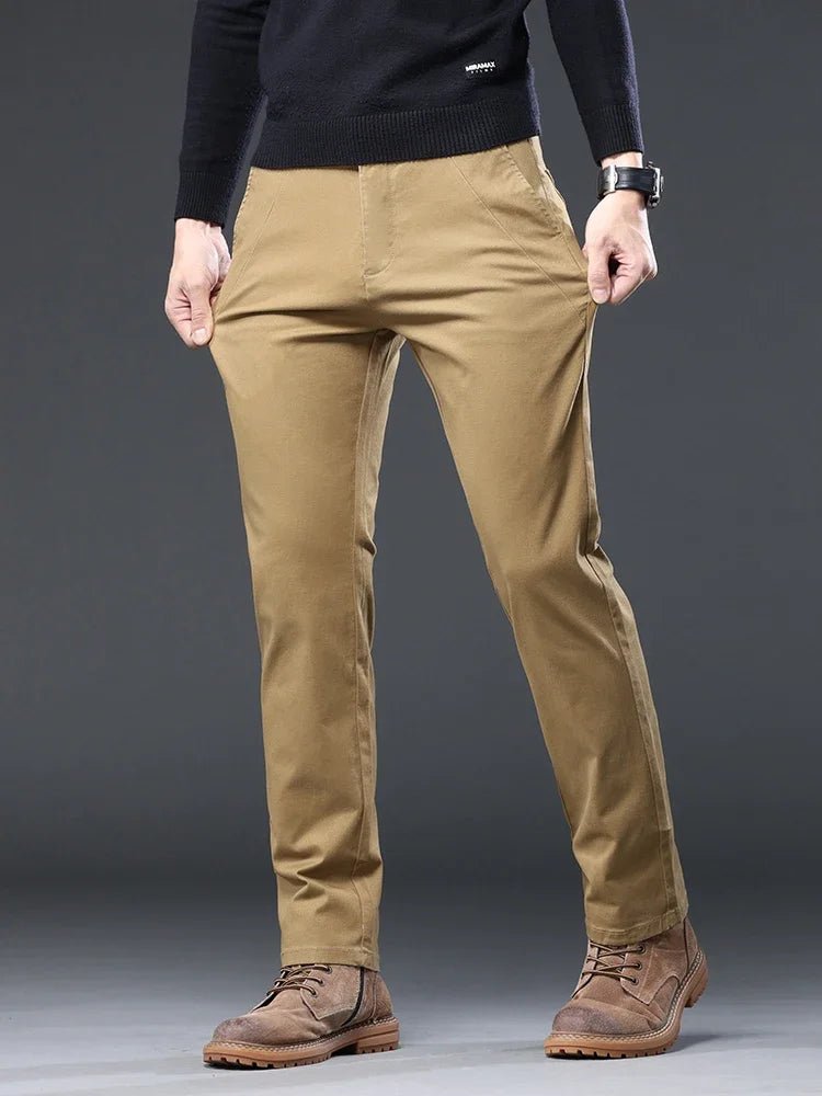 Old Money Men's Cotton Trousers - We Are Old Money FCFAC6B40DD843CEBAF2CEFDB31260C6