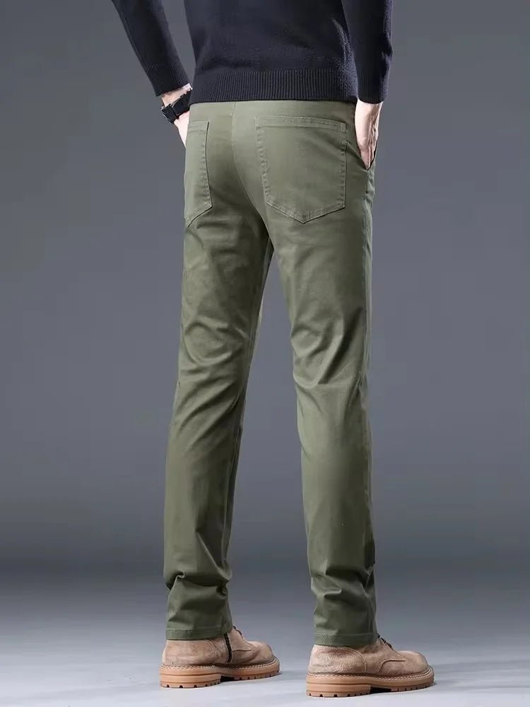 Old Money Men's Cotton Trousers - We Are Old Money FCFAC6B40DD843CEBAF2CEFDB31260C6