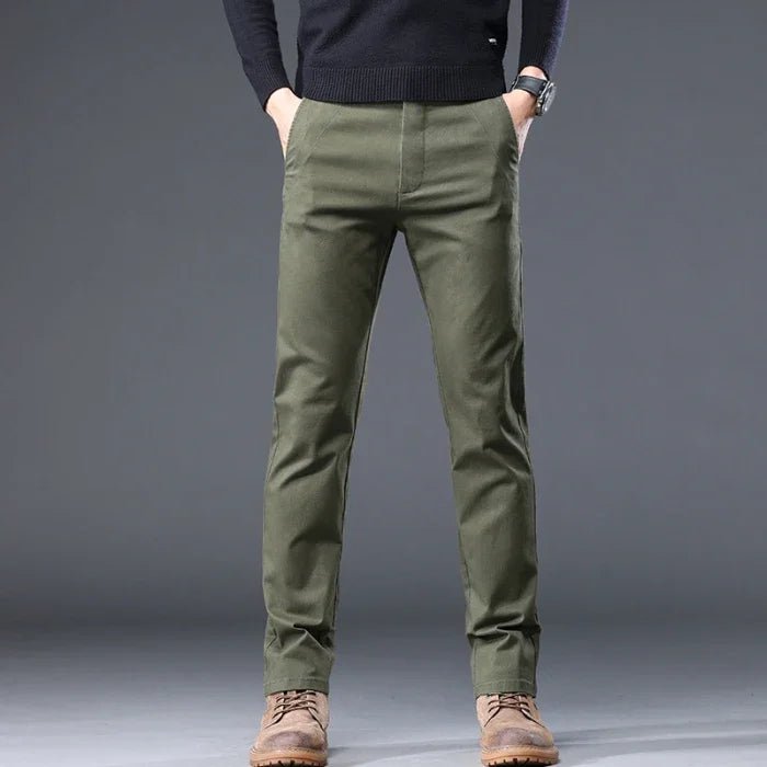 Old Money Men's Cotton Trousers - We Are Old Money FCFAC6B40DD843CEBAF2CEFDB31260C6