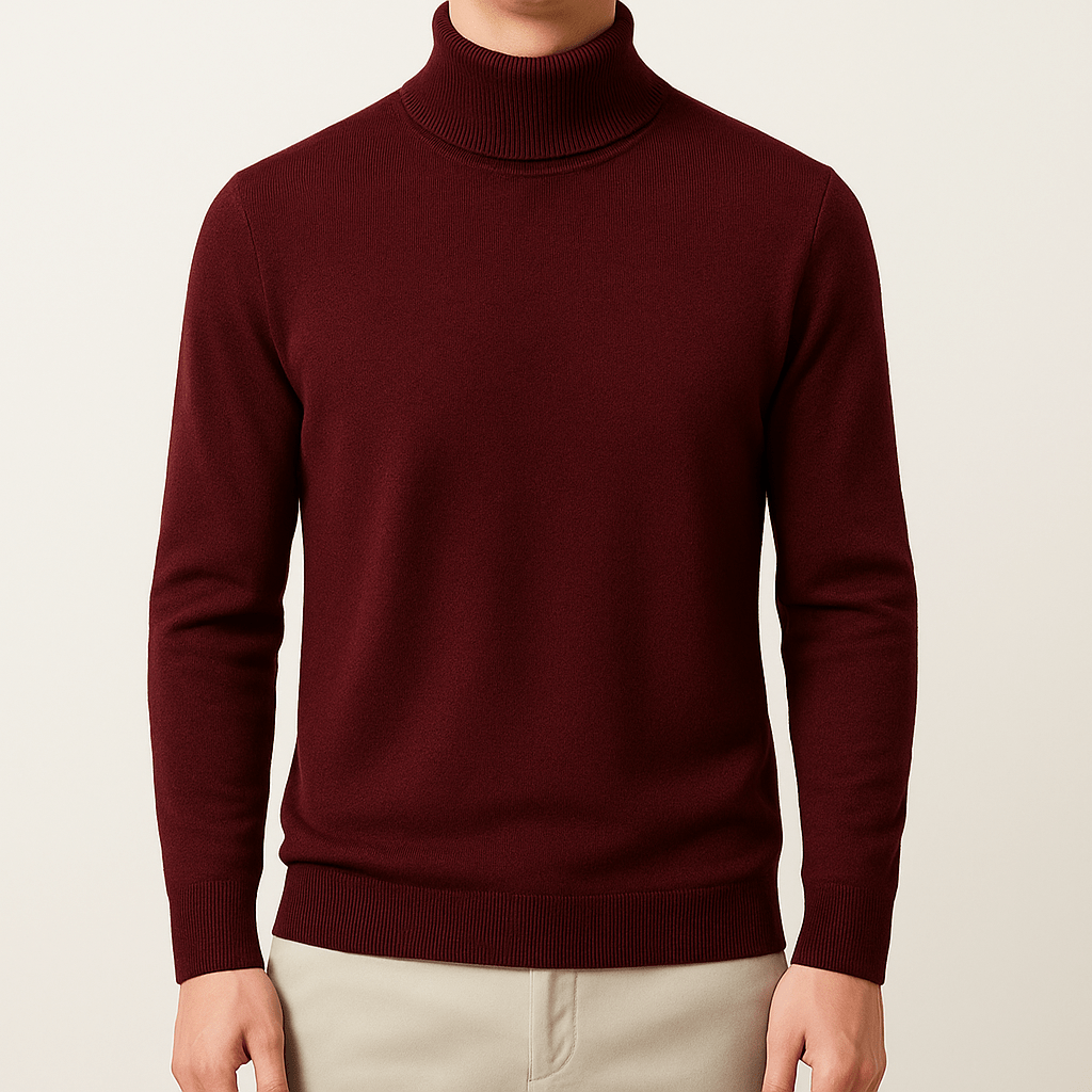 Old Money Classic Knit Turtleneck - We Are Old Money AC922AAFDF9D4244BE2E7E252817A29F