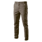 Old Money Solid Color Cotton Trousers - We Are Old Money 93B4426B3A4F463CA8D05814F6AA5817
