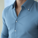 Old Money Men's Lapel Collar Shirt - We Are Old Money E7F18A27B5894349B8291BF6AE5F11F4