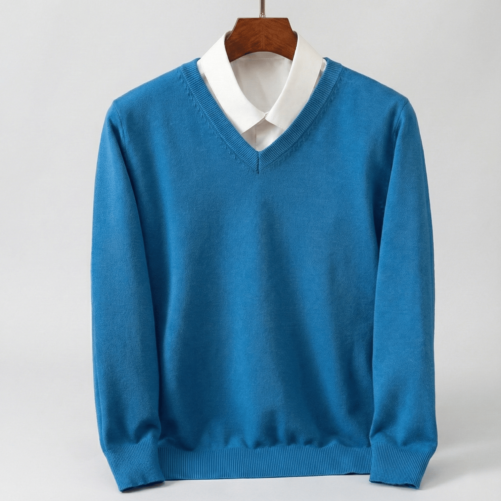 Old Money Heritage Cashmere V - Neck - We Are Old Money 4422B1F2CEB54B02AAE96EF623363569