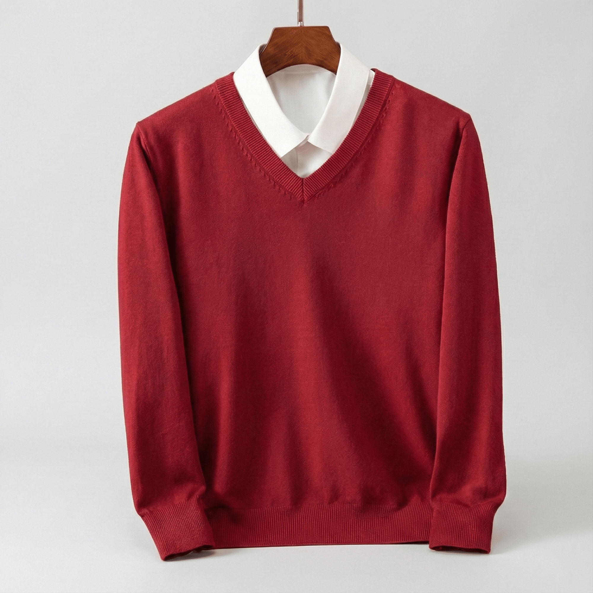 Old Money Heritage Cashmere V - Neck - We Are Old Money 759AA7EAE7E8403791B191A7C20FD588