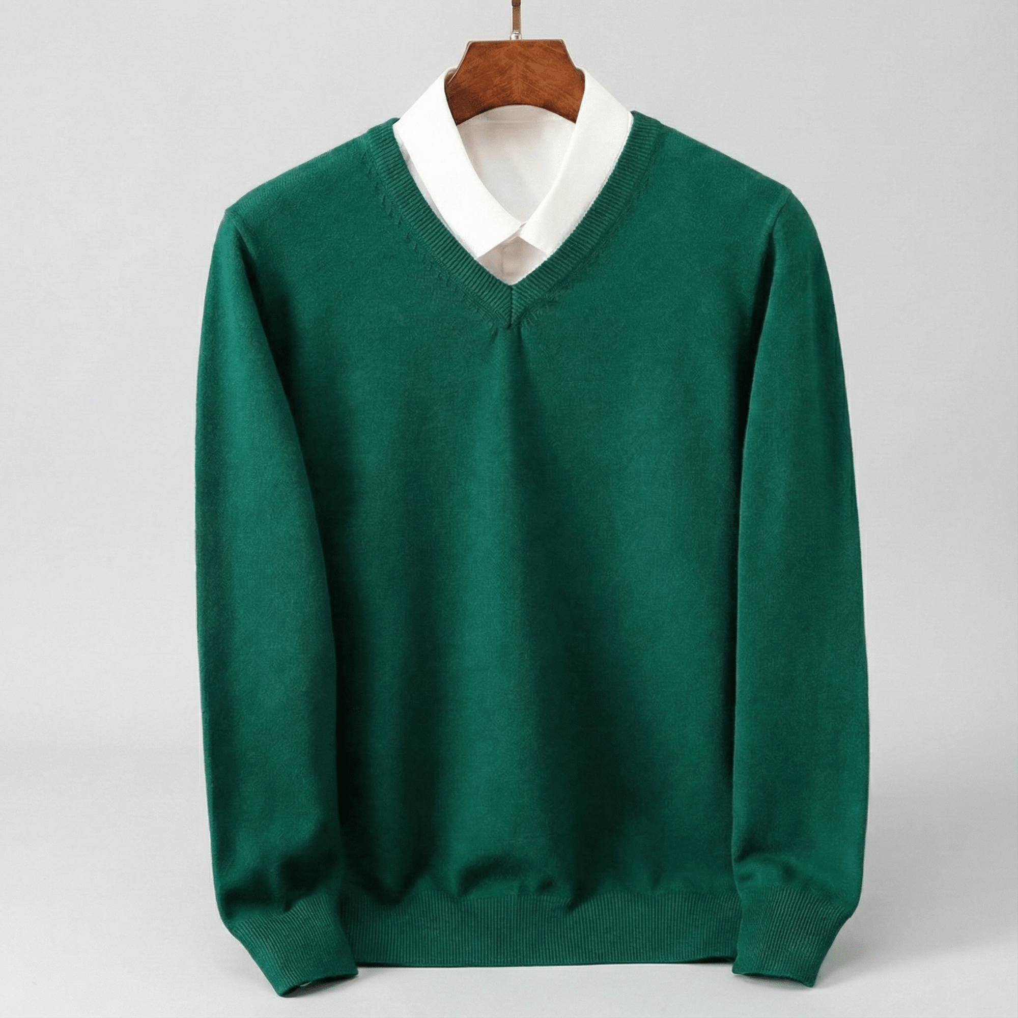 Old Money Heritage Cashmere V - Neck - We Are Old Money 4422B1F2CEB54B02AAE96EF623363569