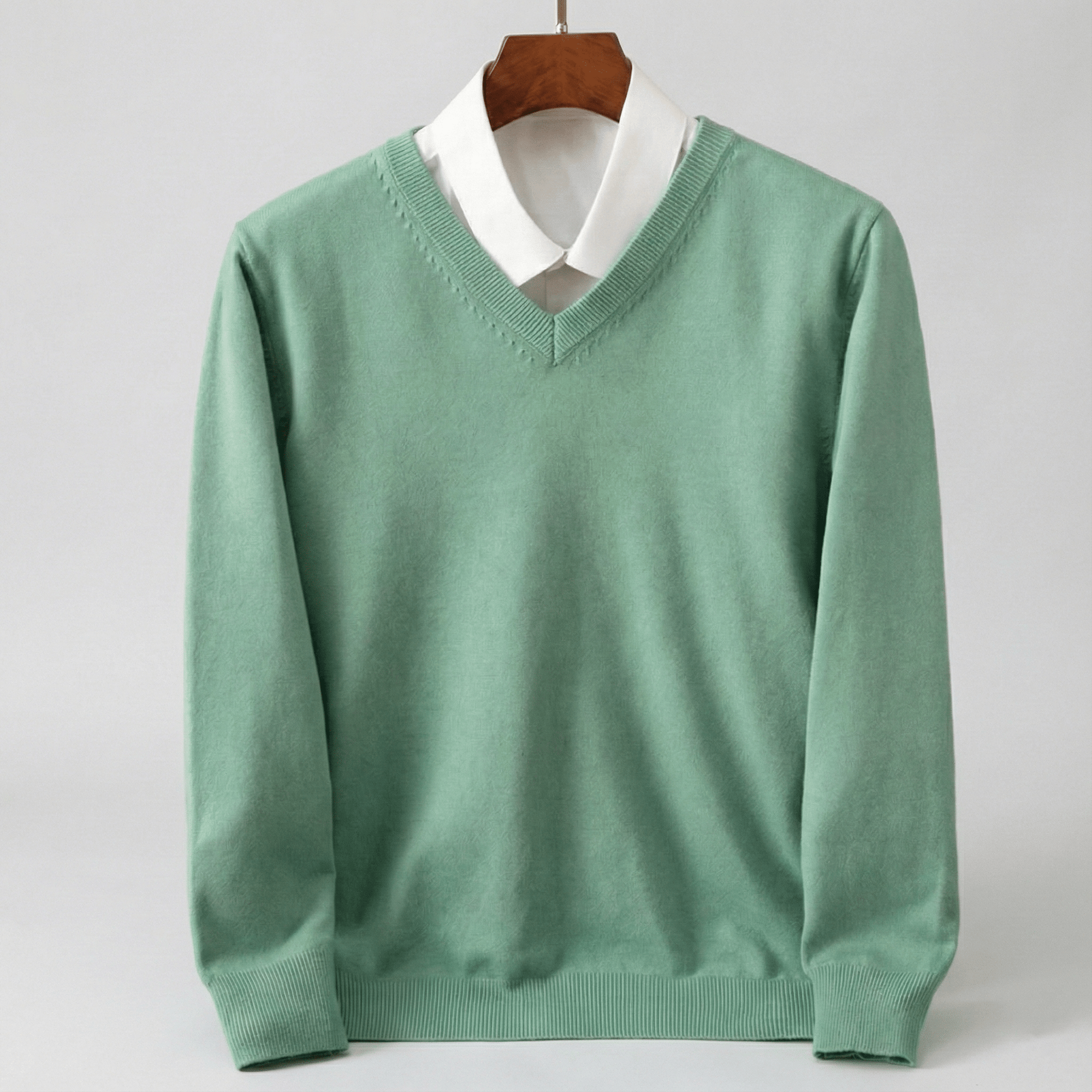 Old Money Heritage Cashmere V - Neck - We Are Old Money 4422B1F2CEB54B02AAE96EF623363569