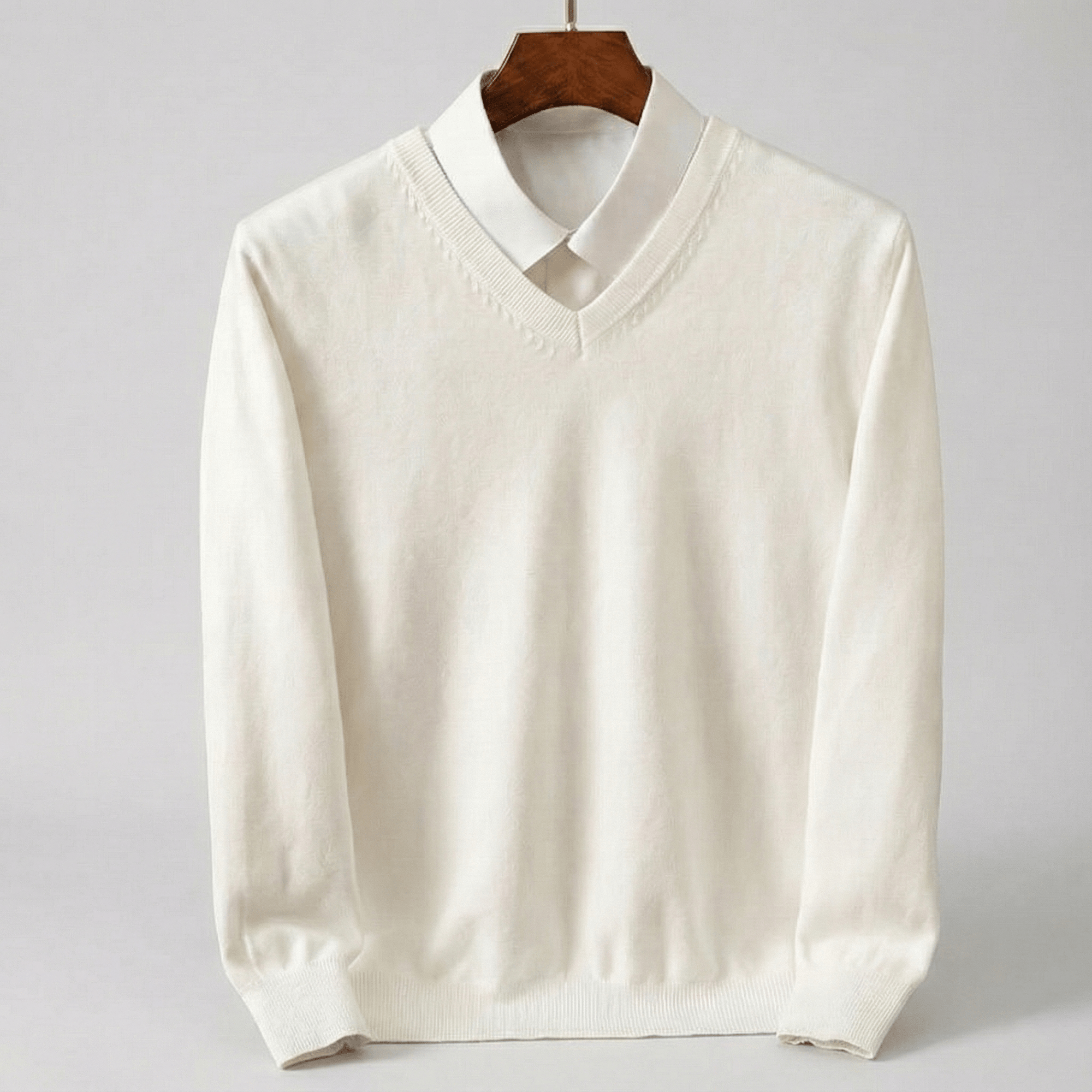 Old Money Heritage Cashmere V - Neck - We Are Old Money B7D147C4C9B74FAB9538666197891A89