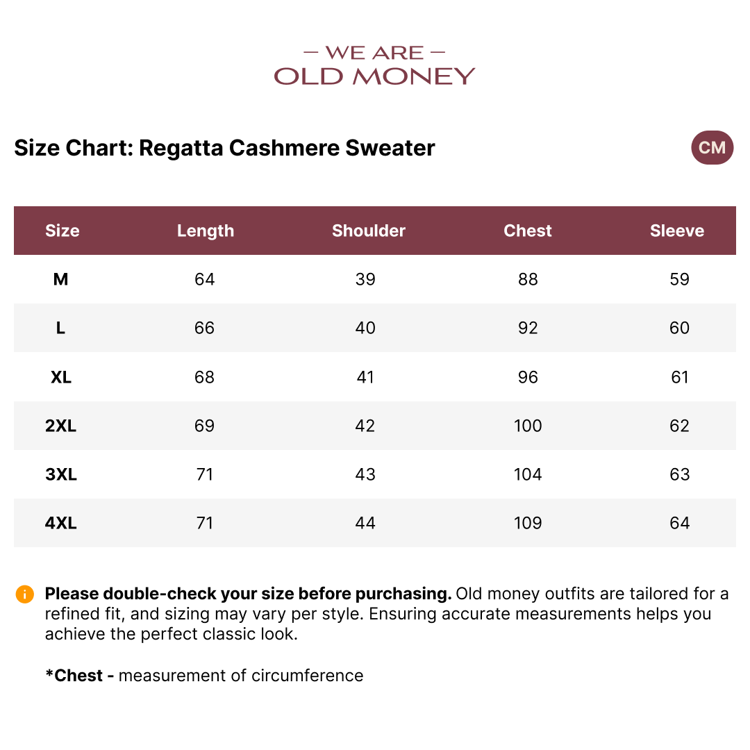 Old Money Regatta Cashmere Sweater - We Are Old Money 3D2879F5B4714C7DA2CF35FBA7409EE3