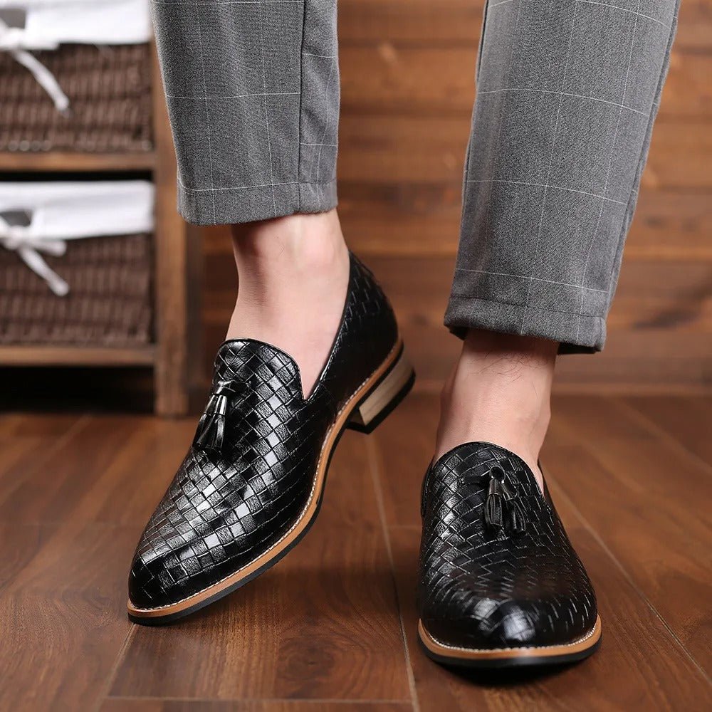 Old Money Luxury Leather Loafers Shoes - We Are Old Money 7F58CAD05308481C9A3328993B32FB10