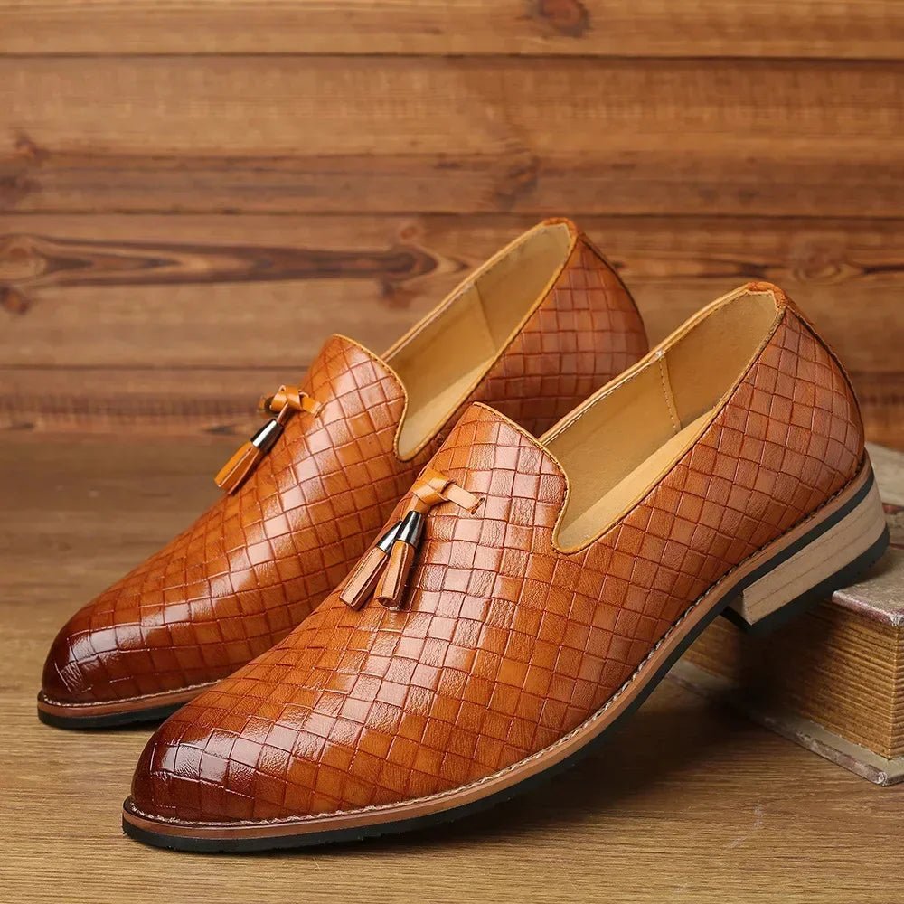 Old Money Luxury Leather Loafers Shoes - We Are Old Money 7F58CAD05308481C9A3328993B32FB10