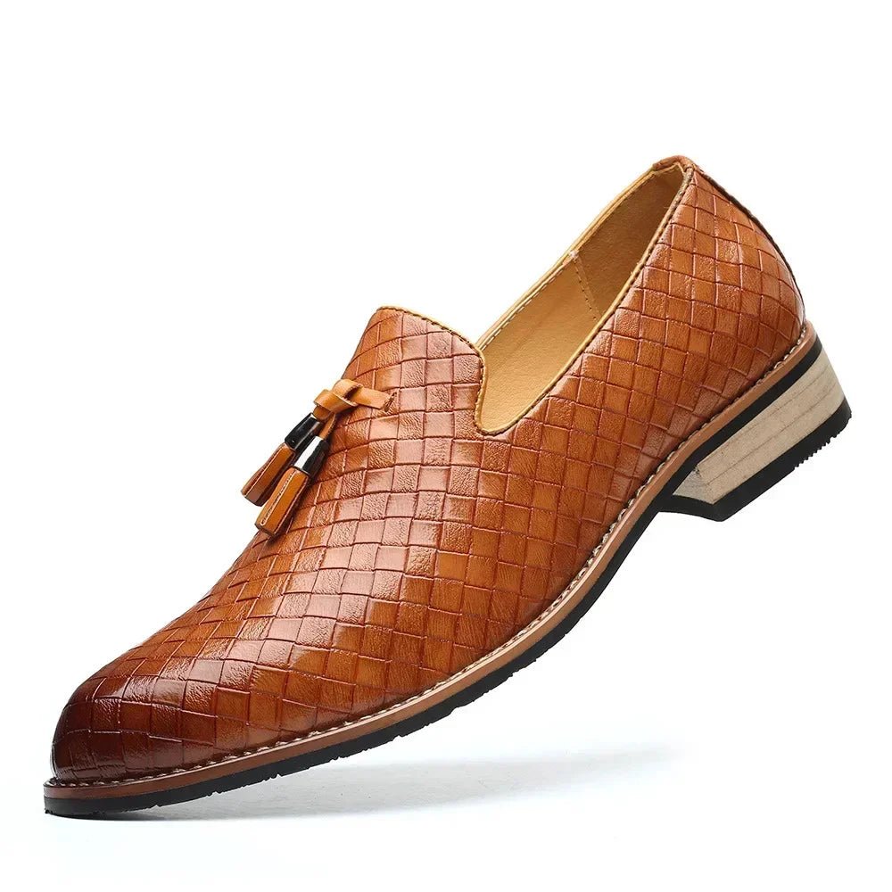 Old Money Luxury Leather Loafers Shoes - We Are Old Money 7F58CAD05308481C9A3328993B32FB10
