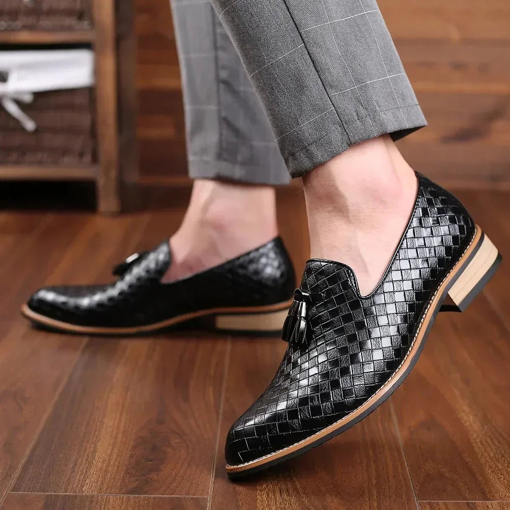 Old Money Luxury Leather Loafers Shoes - We Are Old Money 7F58CAD05308481C9A3328993B32FB10