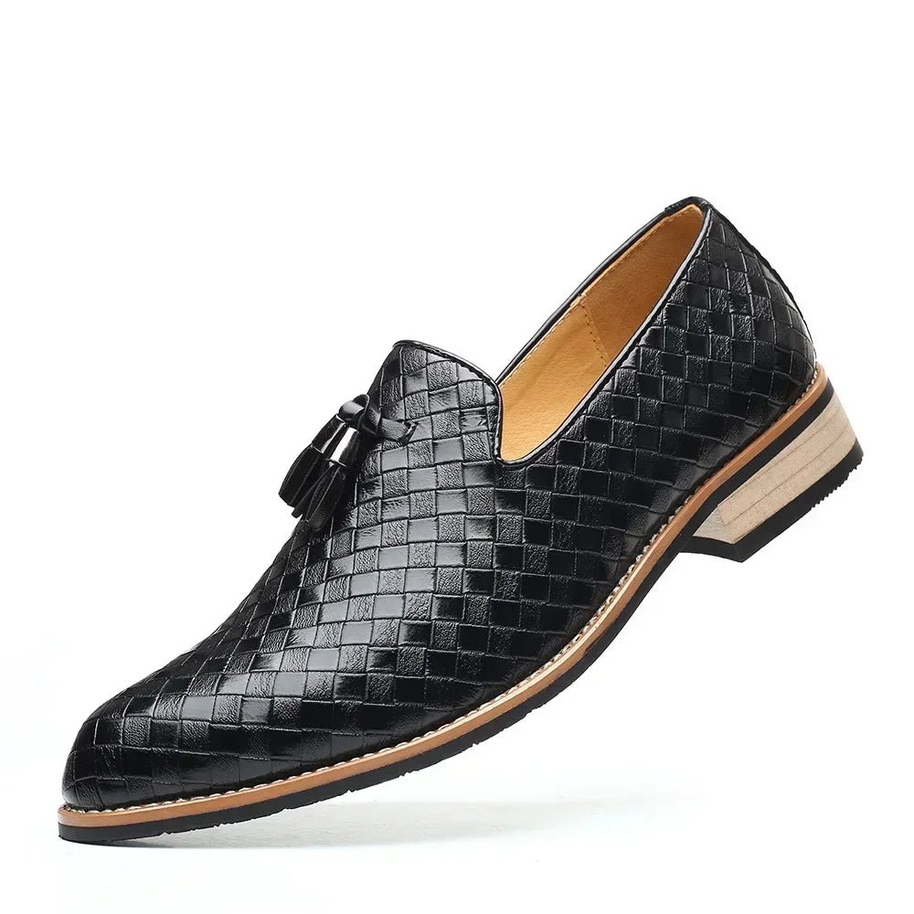 Old Money Luxury Leather Loafers Shoes - We Are Old Money 7F58CAD05308481C9A3328993B32FB10