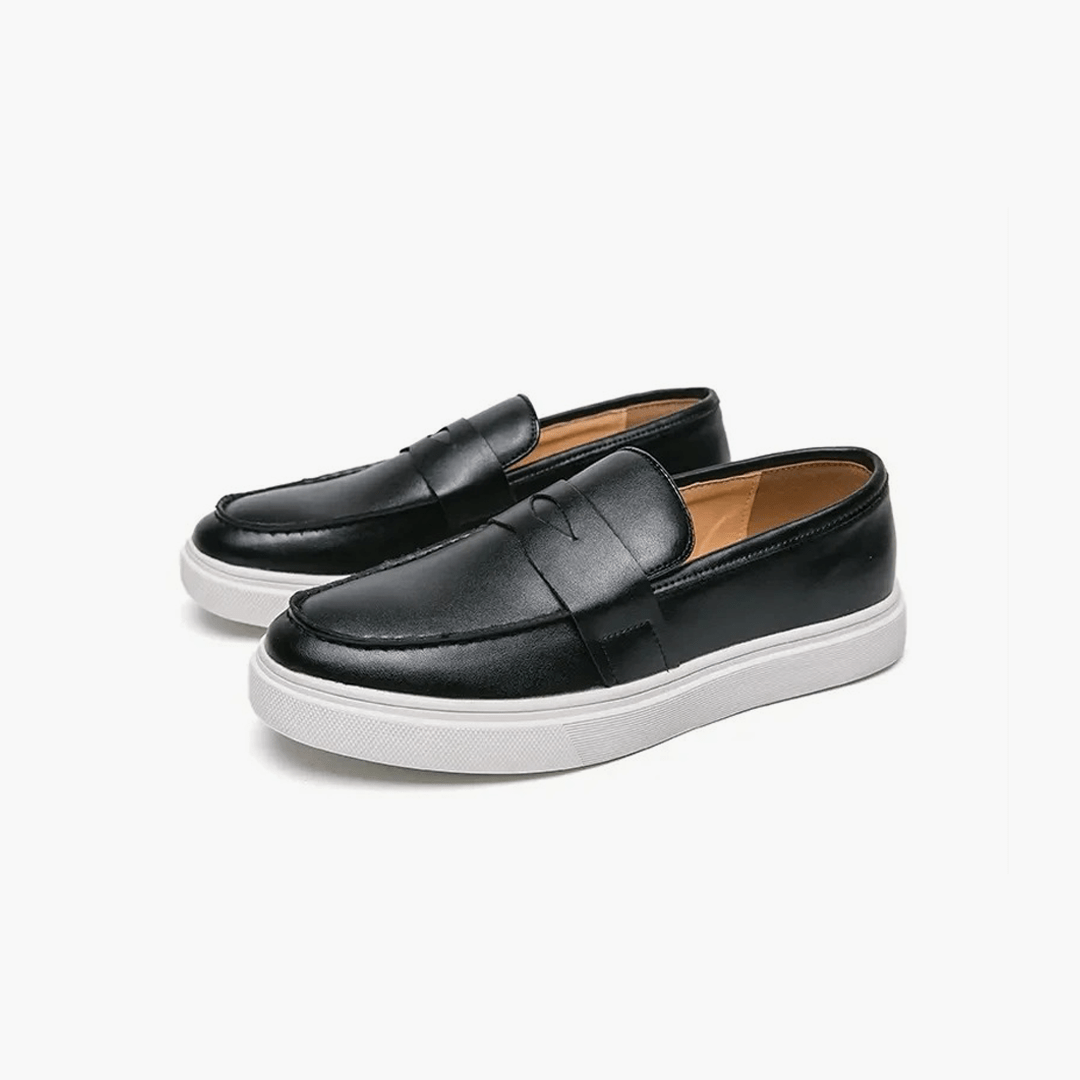 Old Money Leather Penny Loafers - We Are Old Money DEE7B58B9AEC4D54B35A24B1F7C1DE79