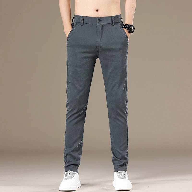 Old Money Men's Lyocell Trousers - We Are Old Money 254E303E166D43679E13D938B2525FC2